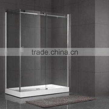 K-558 modern design frameless glass bathroom shower room enclosure multifunction shower enclosure