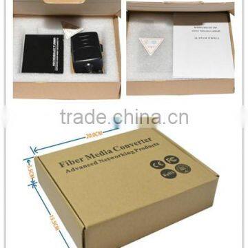 100MP Single Fiber 20KM SC FC Optical Media Converter photo-3