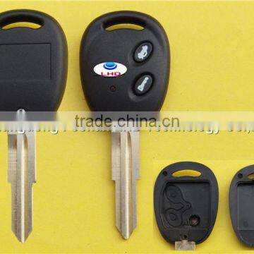 New style chevy 2 buttons remote key cover for Chevrolet