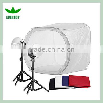 TS-LK02 Photography Photo Studio Tent Light Backdrop Kit Cube Lighting In A Box