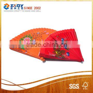 Craft Wooden Handheld Fan for Promotion Gifts