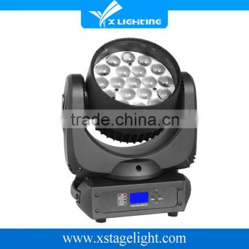 led moving head beam zoom wash led lighting b eye k10 moving lights 19*12w