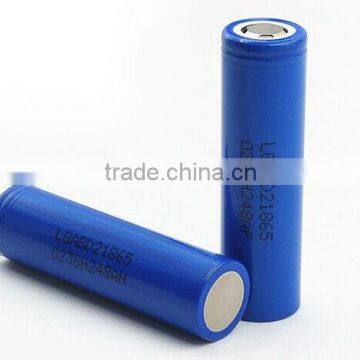 Hottest original LG 18650 battery 3000mah LG DAH D2 18650 3.7v Li-ion rechargeable battery laptop battery