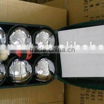 6 Pcs Nylon Bag Steel Bocce Balls Set photo-5