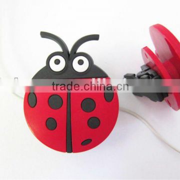 cute decorate earphone wire winder