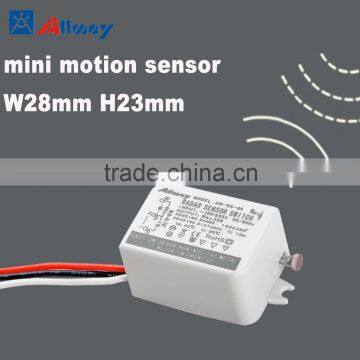 Mini cheap smart microwave motion sensor switch size 40mm AM-RS-04 small sensors