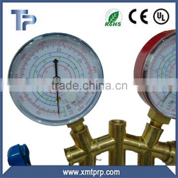 High quality brass refrigeration manifold gauge set