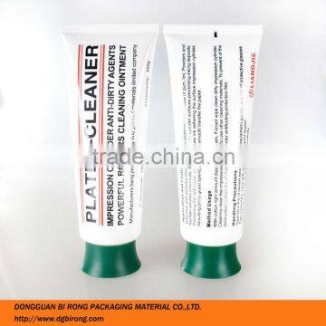 Plastic White Cleansing Ointment Tubes