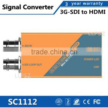 SC1112 Mini 3G-SDI Video Signal Converter Convert HDMI Video Signal