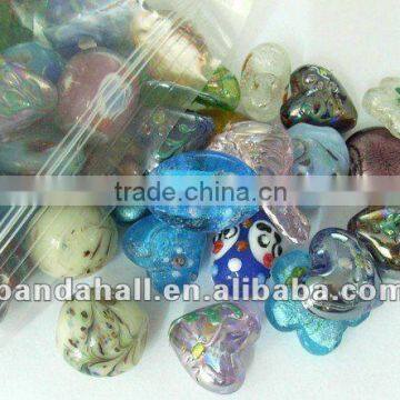 Lampwork Glass Beads Mix Wholesale Products(M-D348)