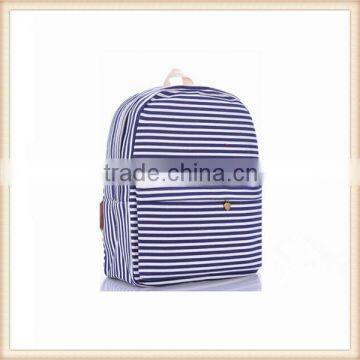 fashion zebra stripes design backpacks for teens lady simple cute school bags