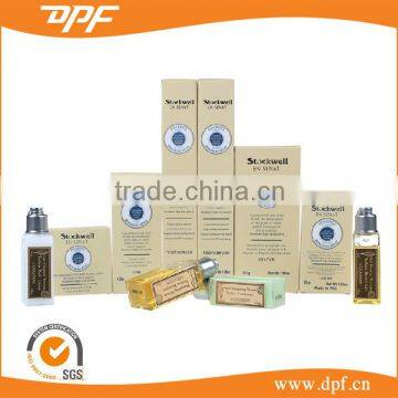 2015 Hot sale 5 star hotel amenities set from China supplier