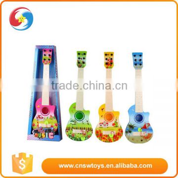 Newest hot electric wholesale kids mini educational plastic toy guitar