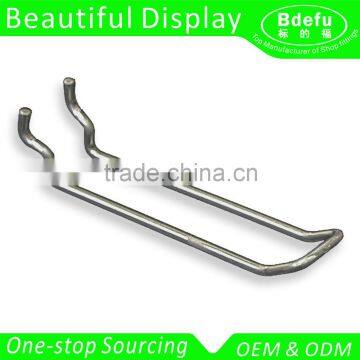 Security U Shape Pegboard Display Hook / Pegboar Loop Hook
