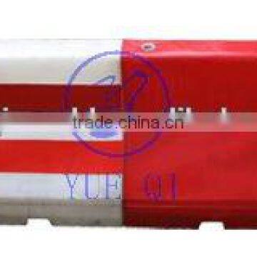 rotational molding plastic traffic barrier ,made of pe