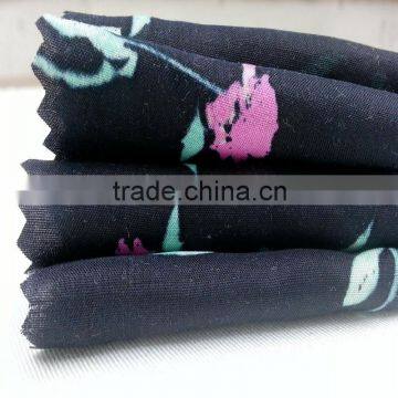 100% 2015 fashion spun rayon fabric for beautiful lady dersses