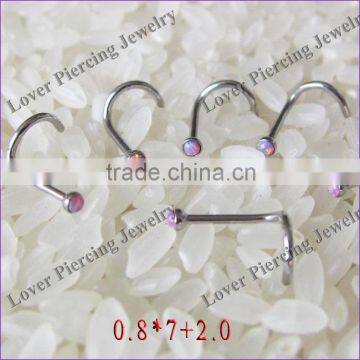 Opal Nose Screw Studs [OB-269]