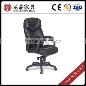 LD-6139 hot sell classic high back executive leather manager office chair for fat people