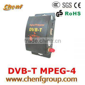 2014 Hot Sale HD DVB-T Mpeg-4 For Car TV Receiver