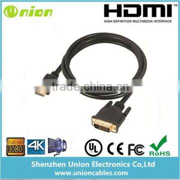 high definition hdmi male to dvi male favorable computer-projector cable