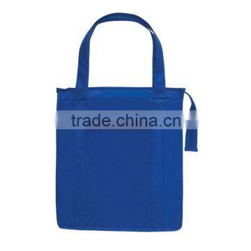 Non-Woven Insulated Shopper Tote Bag-Royal Blue