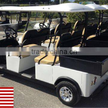 Cruise Car Brand Electric 4P American Utility Vehicle with 4'x3' Cargo Bed