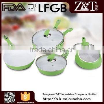 Kitchenware item induction aluminum ceramic fry pan induction