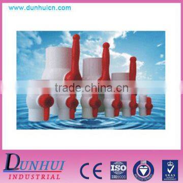 High quality and low price PVC Two Pieces Ball Valve , Socket, Thread