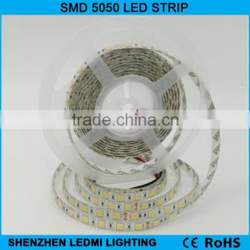 Waterproof ip65 dc12v smd 5050 led strip light