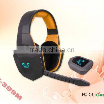 2.4GHz wireless gaming Optical fiber headphone from Shenzhen wireless manufacture