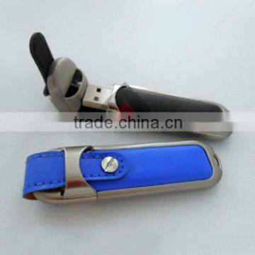 Factory Supply Leather USB Flash Drives Bulk Cheap