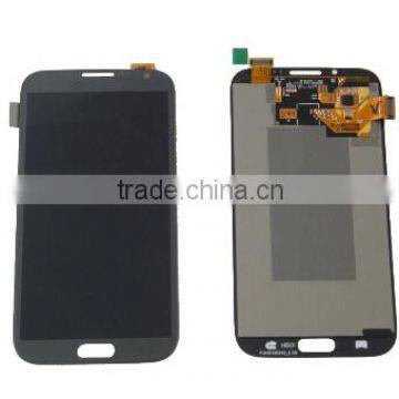 Wholesales For Samsung Galaxy Note 2 N7100 Replacement LCD Display Touch Screen Digitizer Frame Assembly