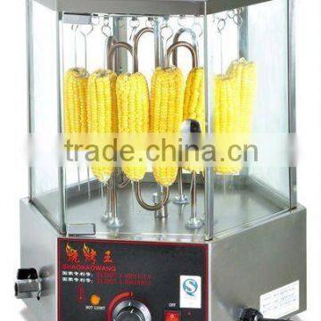 revolve type roasts corn machine