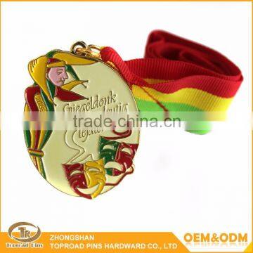 High quality custom different types/color sports custom award metal medal