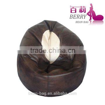 PU Leather Teardrop Bean Bag