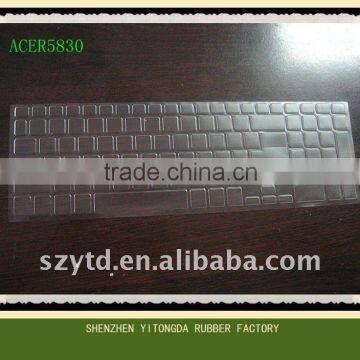 invisible ultrathin transparent TPU keyboard cover for 5830tg