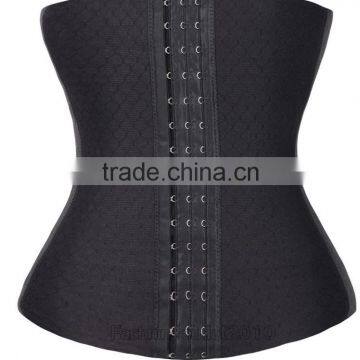 Wholesale Cheap Underbust Women Trummy Non SPANDEX Waist Trainer BLACK