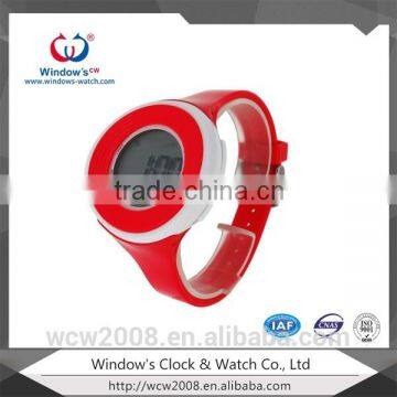 2015 Unique Digital Watch Led Silicone Watch photo-2