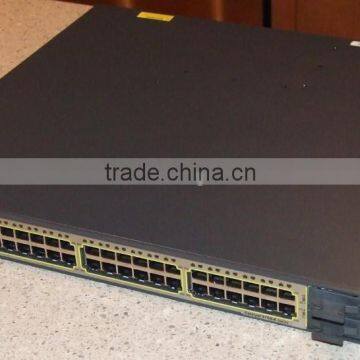 Cisco switches catalyst WS-C3750E-48TD-S Gigabit switch Ethernet 10/100 PoE port small medium businesss