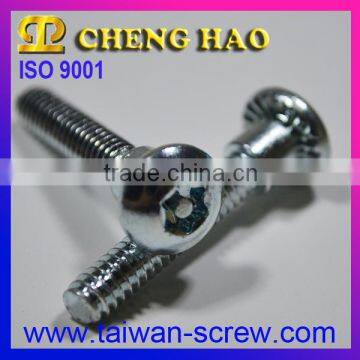 OEM Taiwan Manufacturer pan head bolt