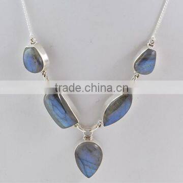 925 silver jewelry blue fire labradorite necklace ebay jewelry Indian gemstone necklace