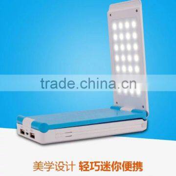 2016 New Ultra-thin Polymer Battery 10000Mah Powerbank With Desk Lamp and With Cable and Connector for Iphone5S/6/6S photo-2