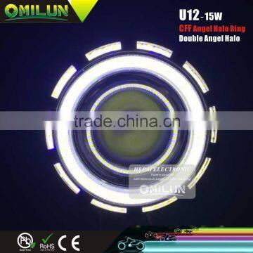 Factory Direct Wholesale Item U12 12-80V 15W LED Projector Lamp With Devil Eye Quality Choice photo-5