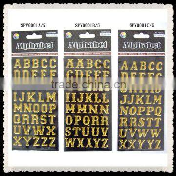 Hot Sale Hign Quality Metal Sponge Puffy Sticker photo-4