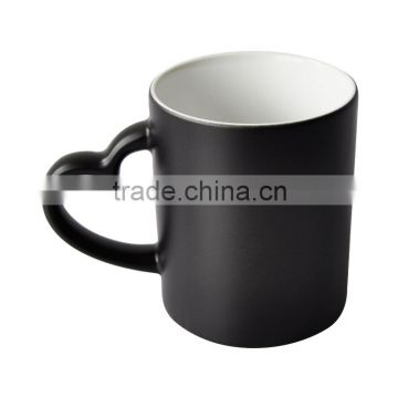 11oz Heart Handle Color Changing Mug(Matte)