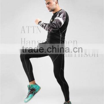 Stan Caleb Factory Gym Spandex Fabric New Design Men Sports Compression Wear photo-6