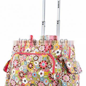 Flower trolley travel bag