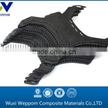 Wesin carbon fiber maching parts 3*500*500 carbon fiber sheet