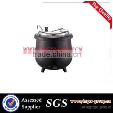 Electric stainless steel soup warmer/soup chafing dish/soup pot