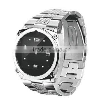 water proof stainless steel watch mobile phone TW818 for men